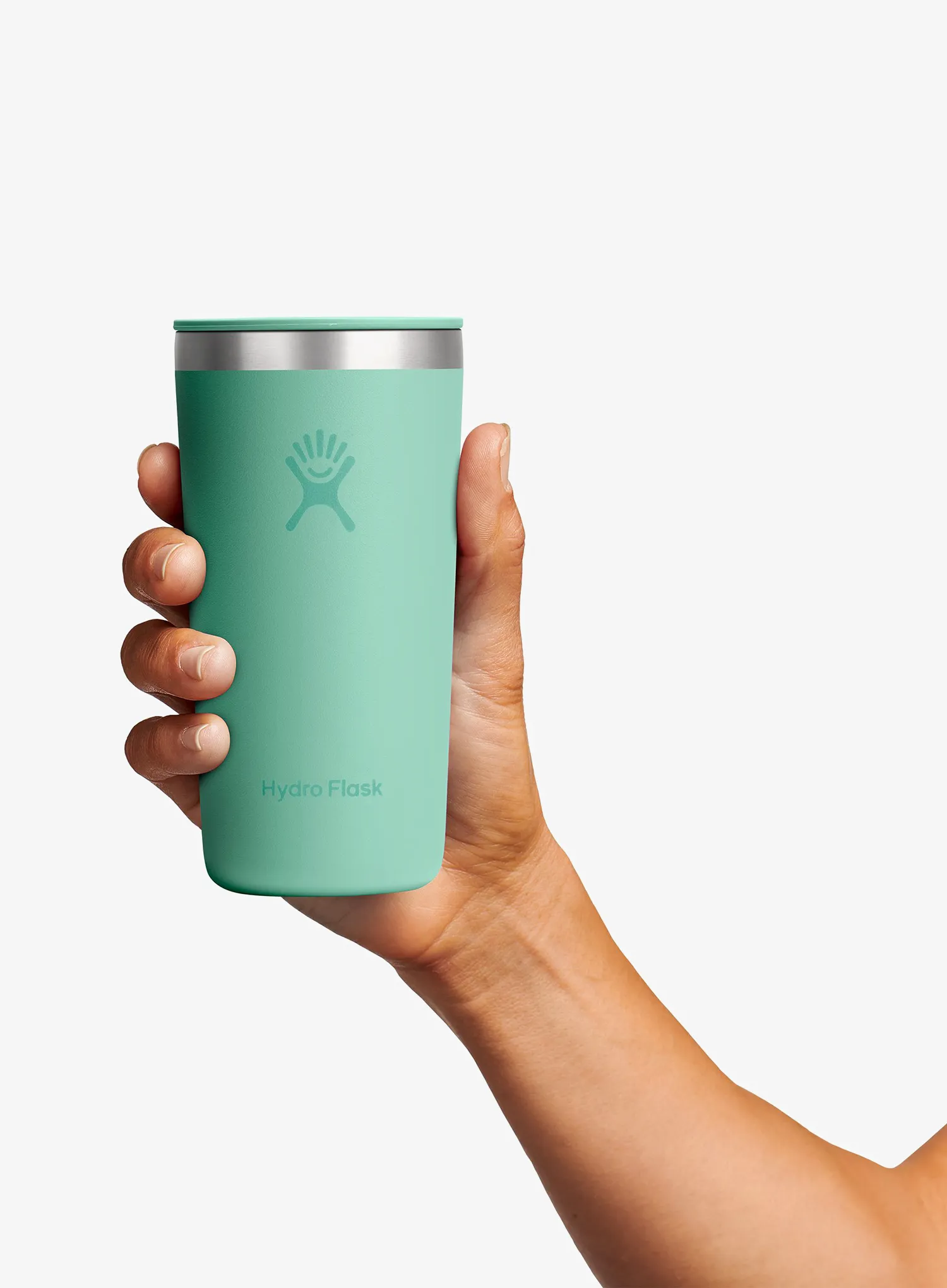 Termo lonček Hydro Flask 12 Oz All Around Tumbler Press-In Lid (355 ml) - mermaid green