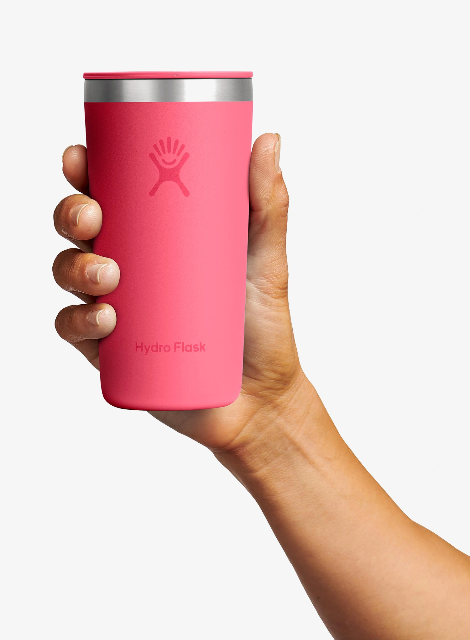 Termo lonček Hydro Flask 12 Oz All Around Tumbler Press-In Lid (355 ml) - popstar pink