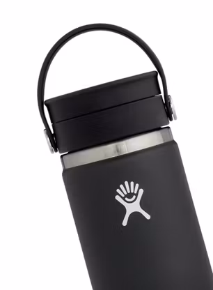 Termo lonček Hydro Flask 12 oz Wide Flex Sip Lid (355 ml) - black