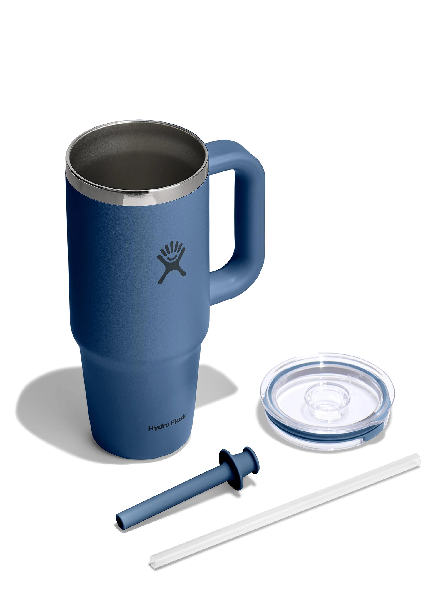 Termo lonček Hydro Flask 24 Oz  Travel Tumbler Clear Lid (710 ml) - harbor blue