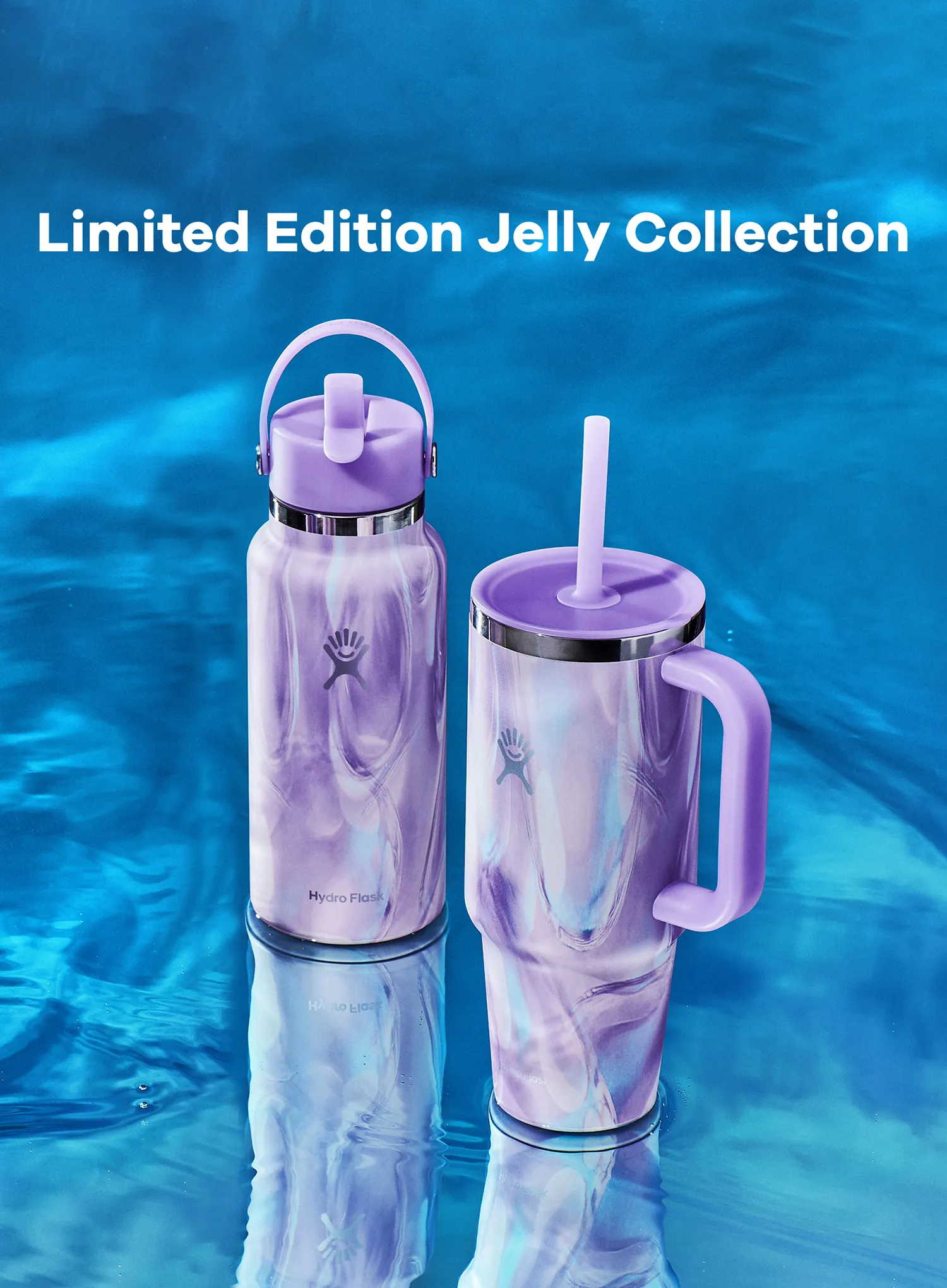 Termo lonček Hydro Flask 32 oz Travel Tumbler (946 ml) - jelly purple