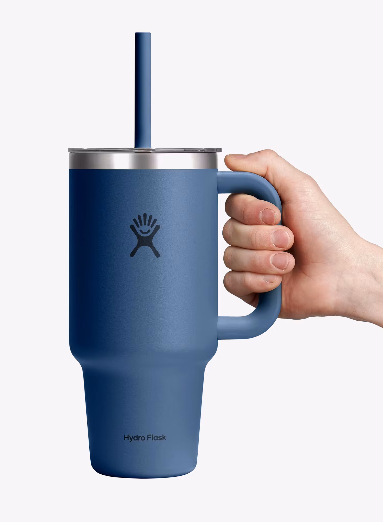 Termo lonček Hydro Flask 32 Oz Travel Tumbler Clear Lid (946 ml) - harbor blue