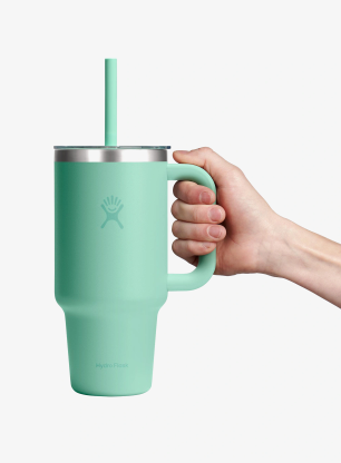 Termo lonček Hydro Flask 32 Oz Travel Tumbler Clear Lid (946 ml) - mermaid green