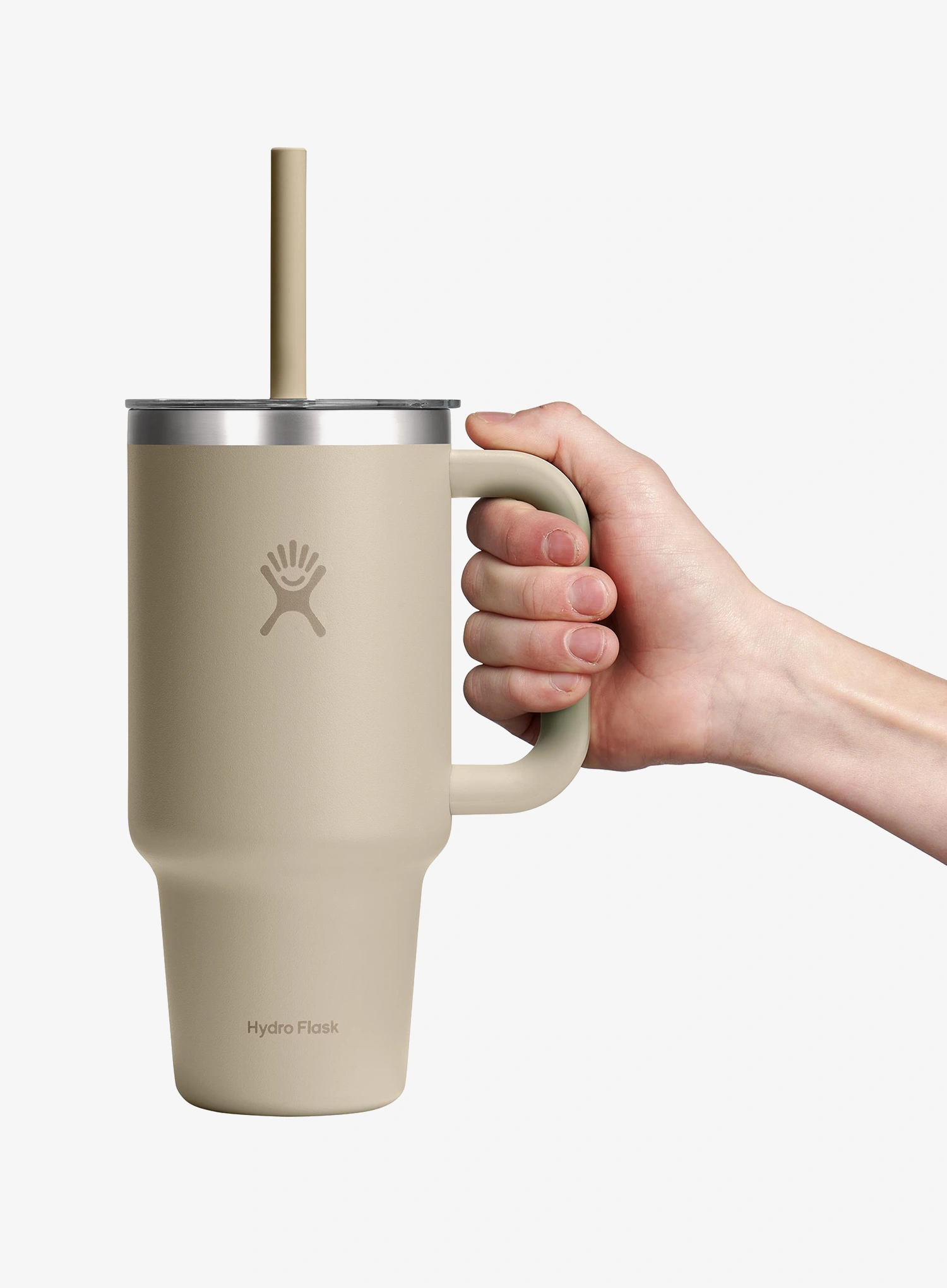 Termo lonček Hydro Flask 32 Oz Travel Tumbler Clear Lid (946 ml) - oat