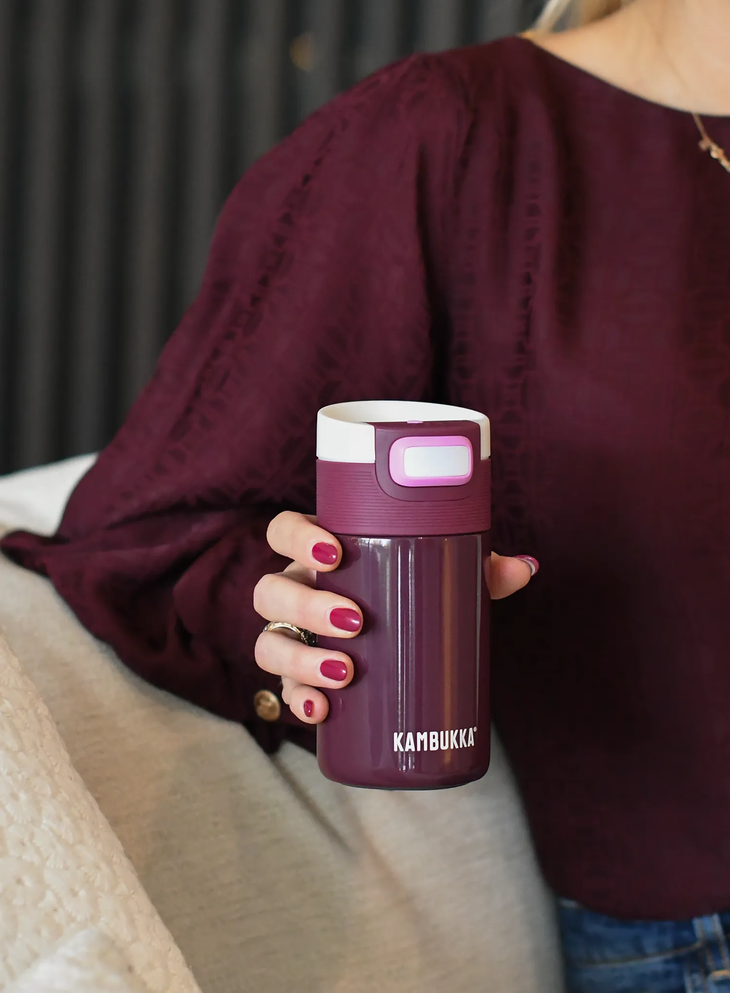 Termo lonček Kambukka Etna 300 ml - cherry lacquer