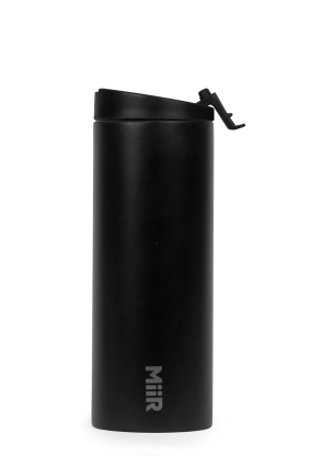 Termo lonček MiiR Flip Traveler (470 ml) - black