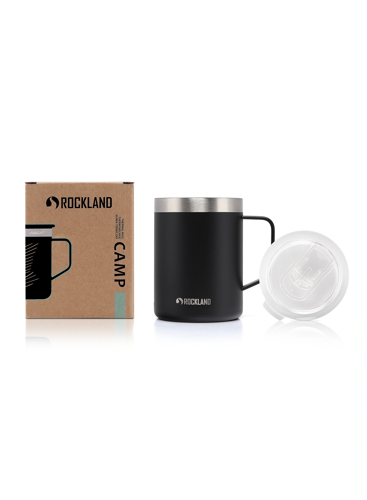 Termo lonček Rockland Camp Mug (0,42 l) - black