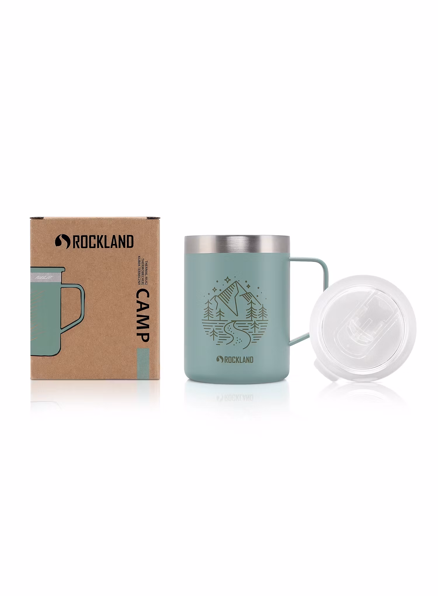 Termo lonček Rockland Camp Mug (0,42 l) - green