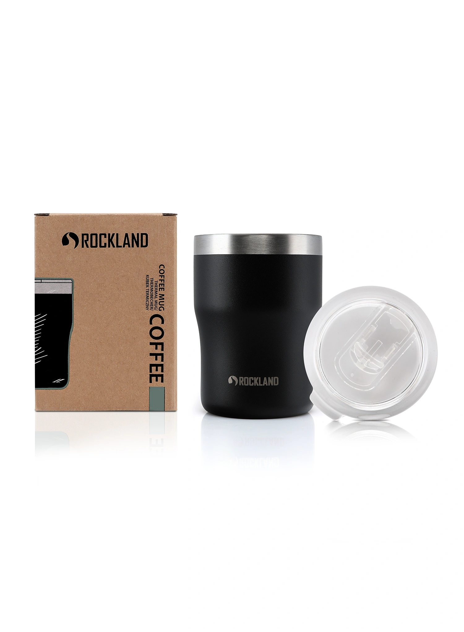 Termo lonček Rockland Coffee 300 ml - black