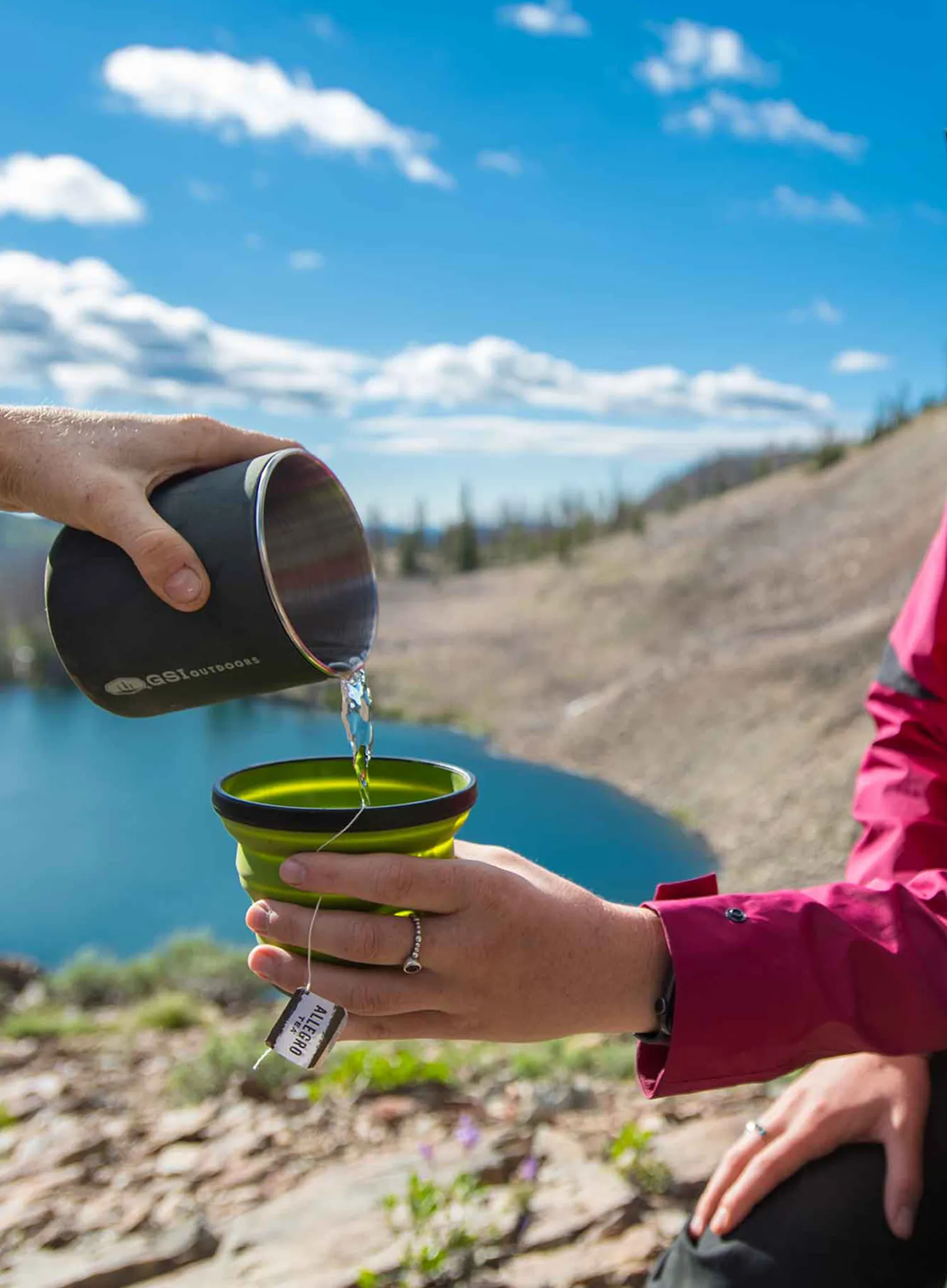 Lonček GSI Outdoors Escape 17 Fl. Oz. Cup (503 ml) - green