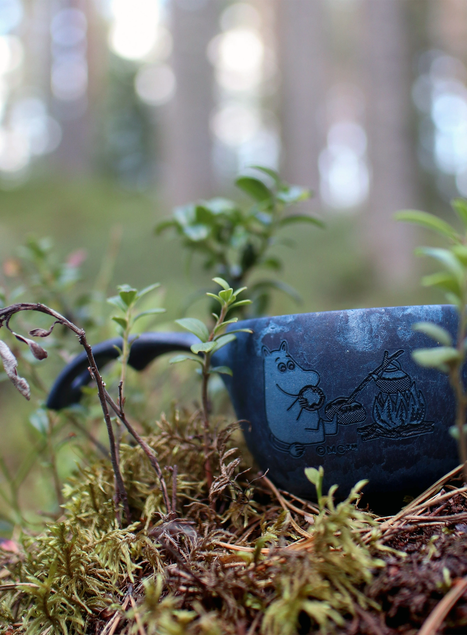 Lonček Kupilka 12 Moomin Moomintroll Coffee (0,12 l) - blue