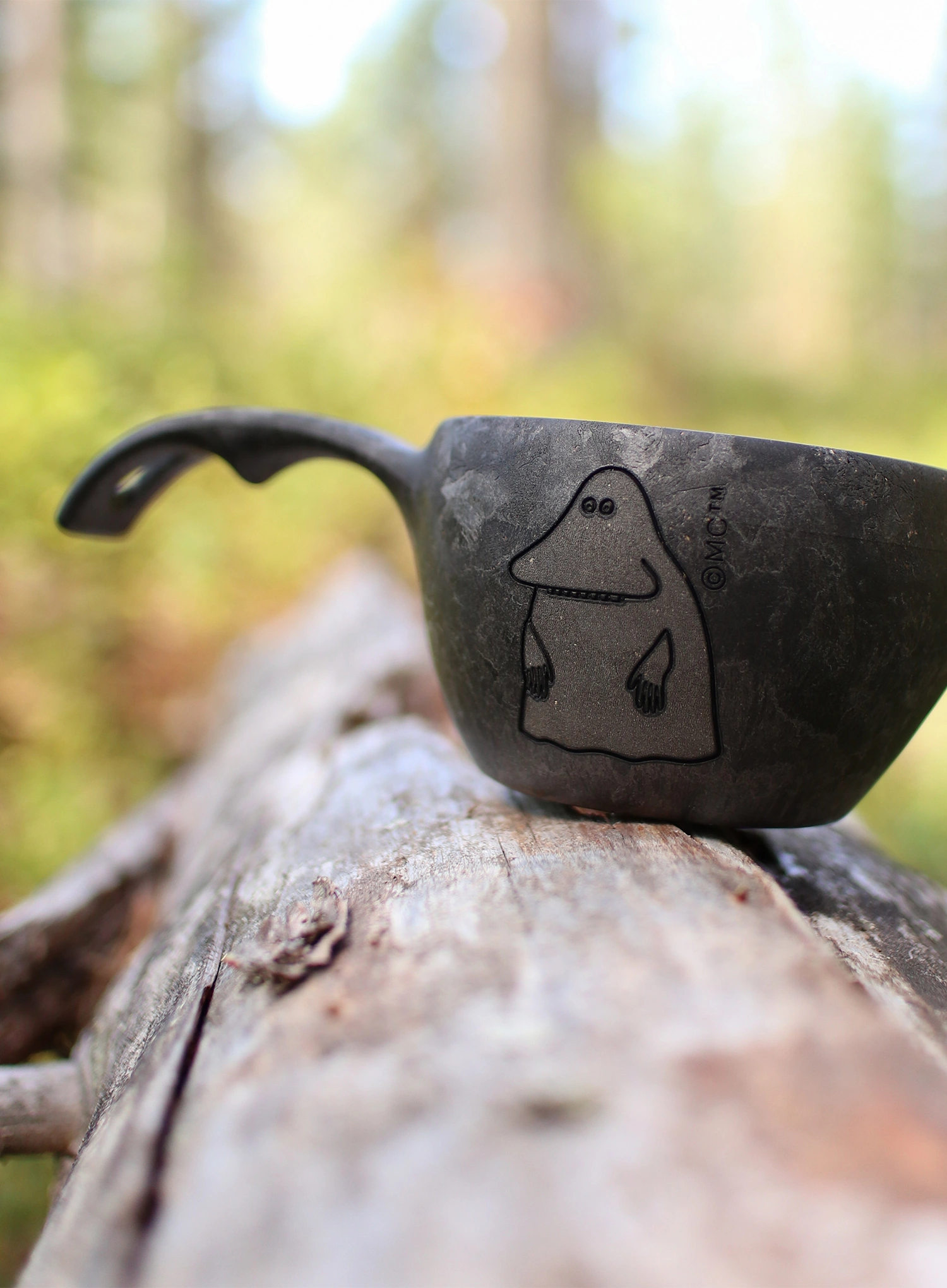 Lonček Kupilka 12 Moomin The Groke (0,12 l) - black