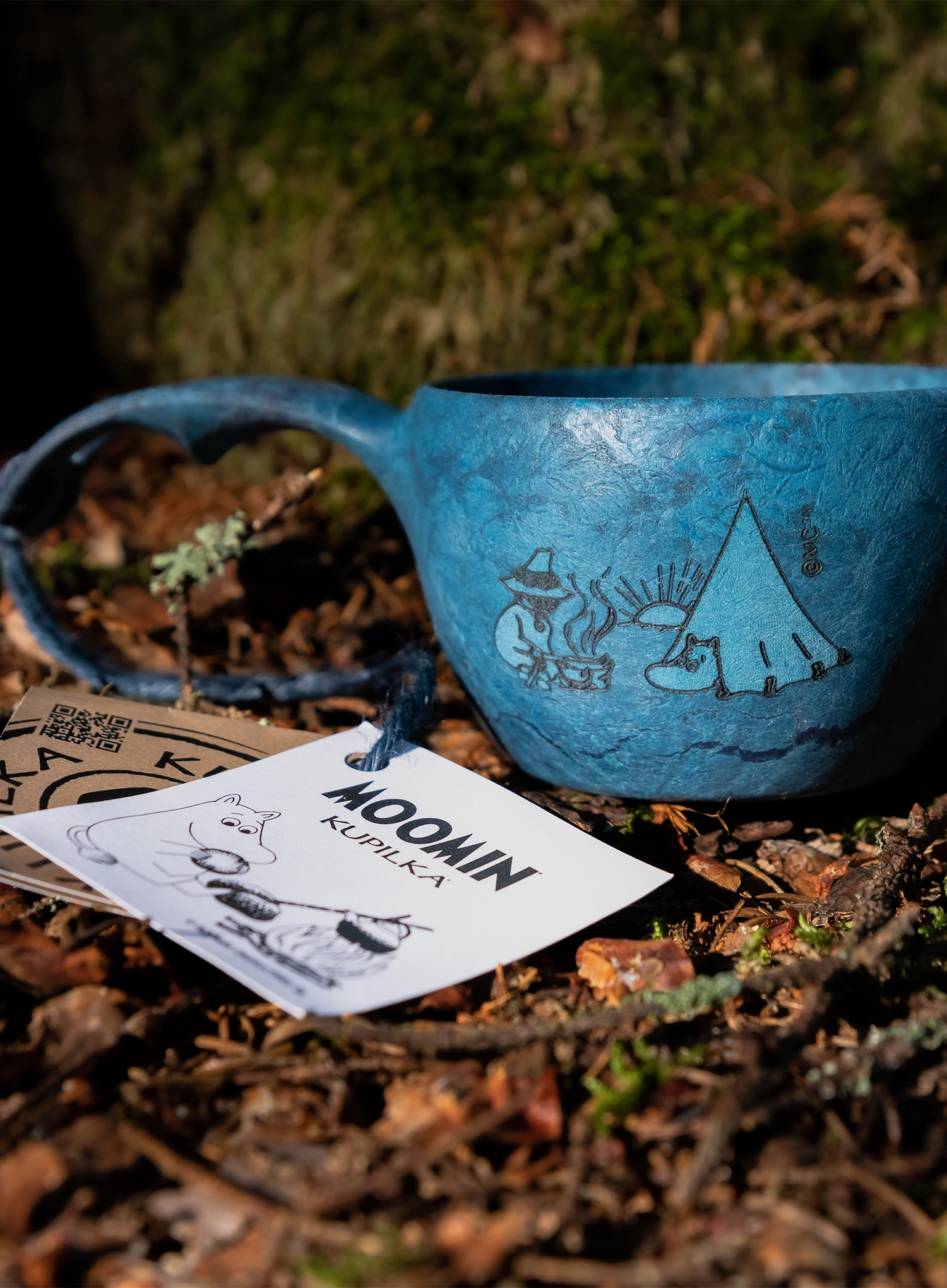 Lonček Kupilka 21 Moomin Moomins Camping (0,21 l) - blue