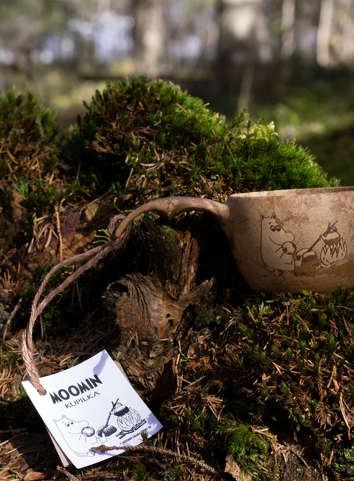 Lonček Kupilka 21 Moomin Moomintroll Coffee (0,21 l) - brown