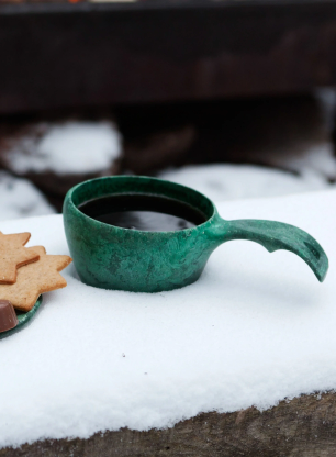 Lonček Kupilka 21 + Teaspoon (0,21 l) - green