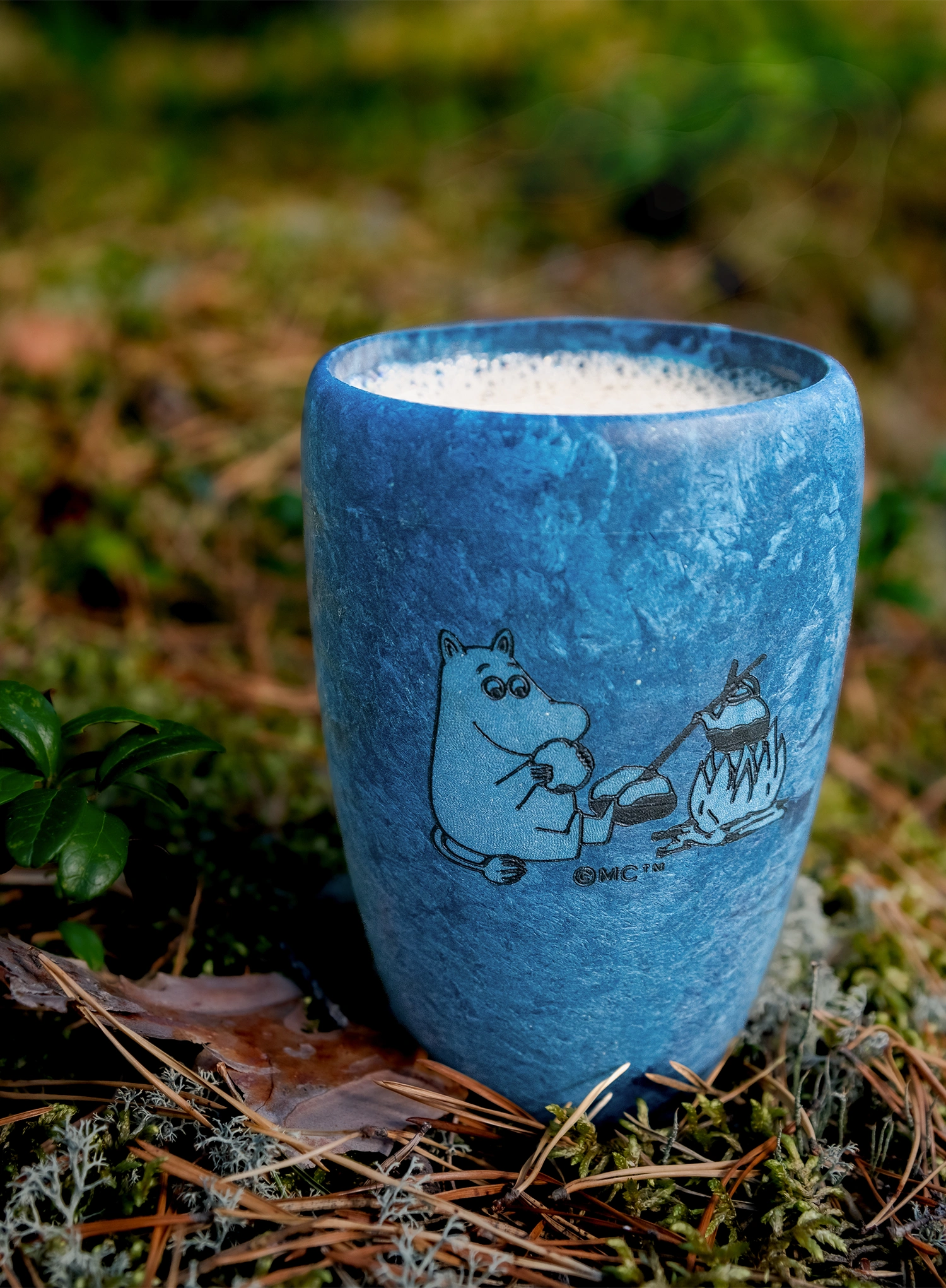 Lonček Kupilka 30 Moomin Moomintroll Coffee (0,3 l) - blue