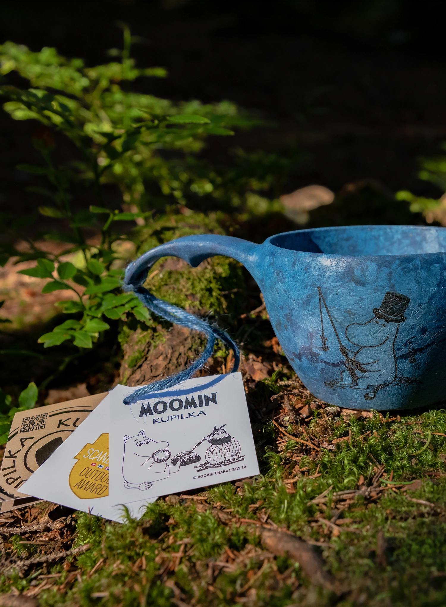 Lonček Kupilka 37 Moomin Moominpappa (0,37 l) - blue