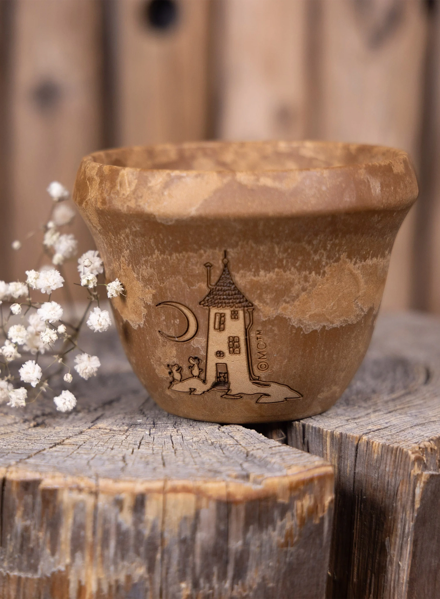 Lonček Kupilka Suova 20 Moomin Moominhouse (0,2 l) - brown