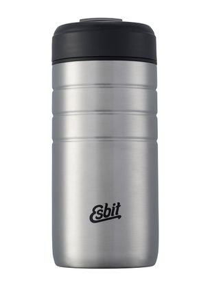 Termo lonček za kavo Esbit Majoris Thermo Mug Flip Top 450ml - silver