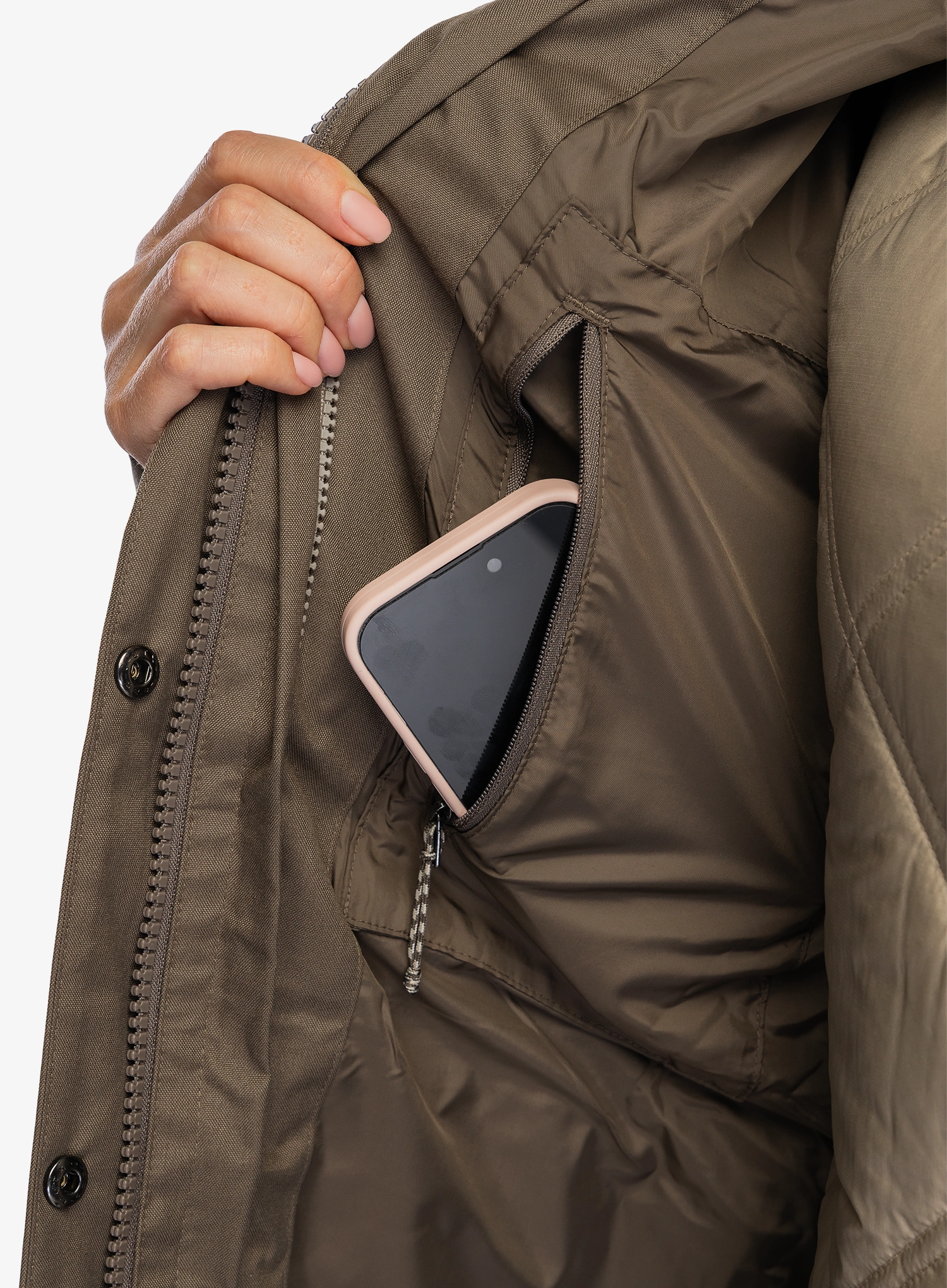 Ženska jakna 3v1 Patagonia Pine Bank 3-in-1 Parka - marlow brown