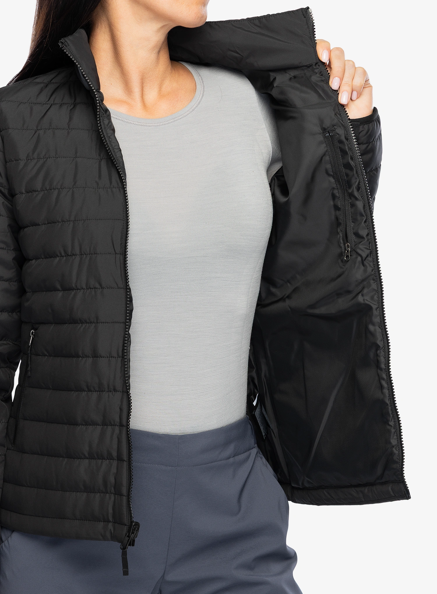 Ženska jakna 3v1 The North Face Carto Mono Triclimate Hooded Jacket - tnf black