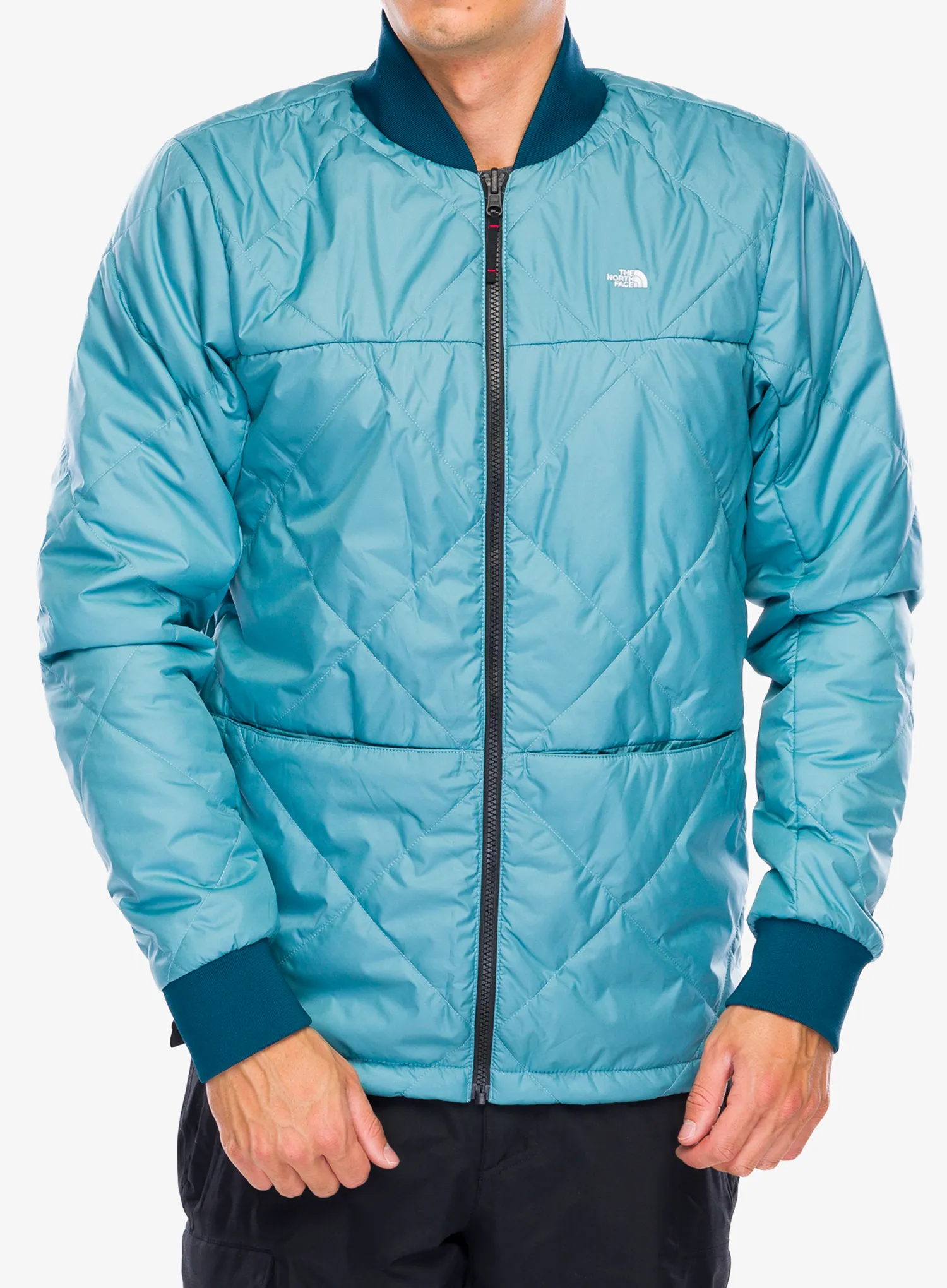 Jakna 3v1 The North Face Fourbarrel Triclimate Jkt - midnight petrol/algae blue