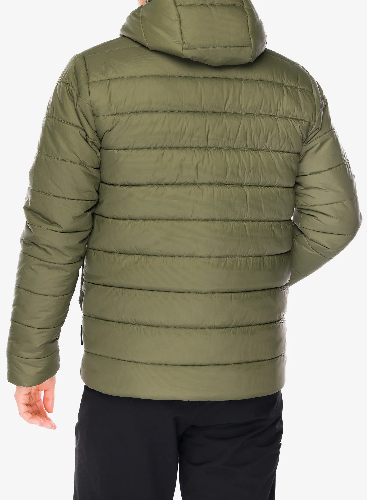 Jakna adidas TERREX Multi Essentials CLIMAWARM Insulated Hooded Jacket - olive strata