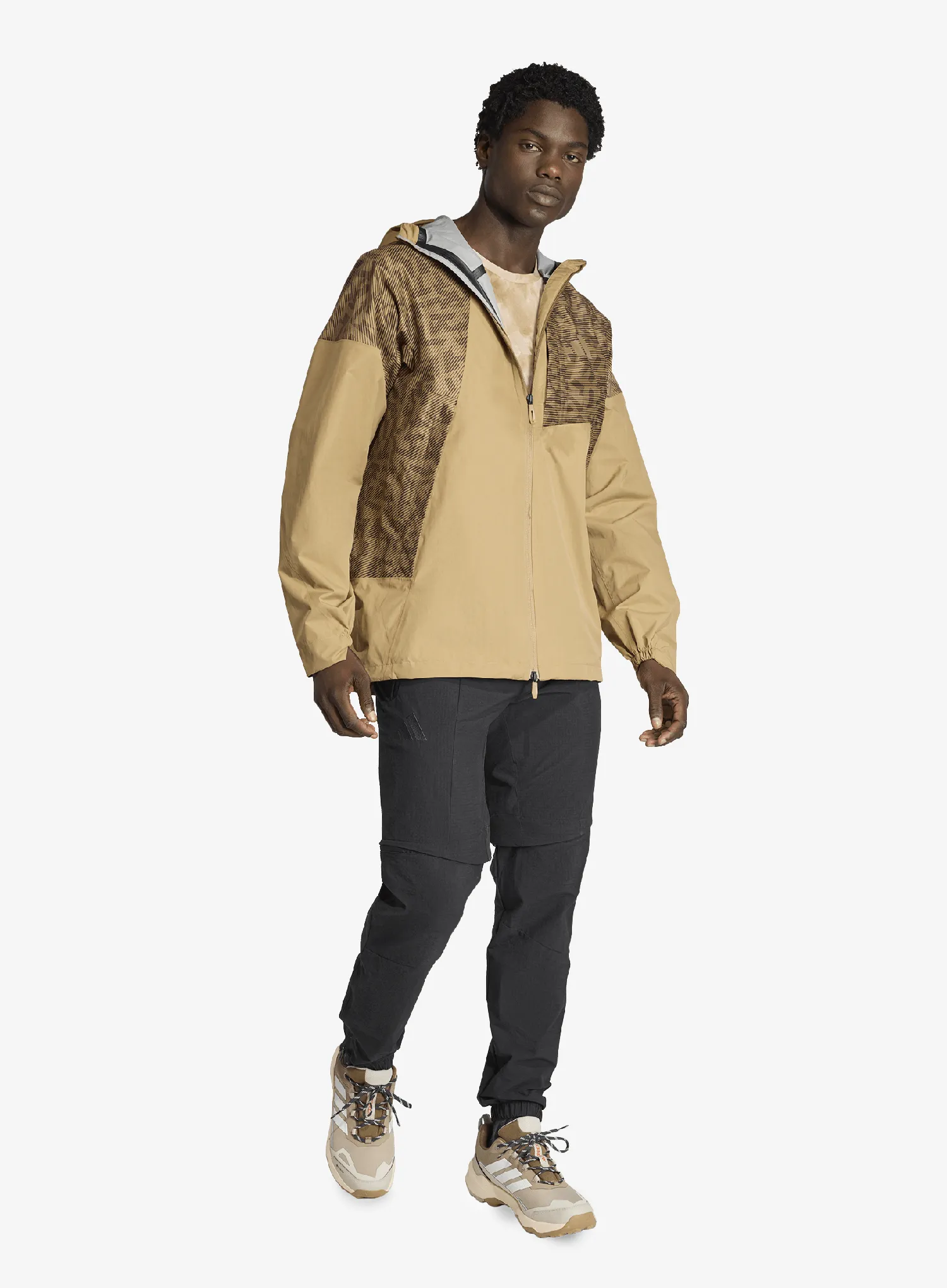 Jakna adidas TERREX Xperior 2.5L Hybrid Primeknit Climaproof Jacket - cardboard