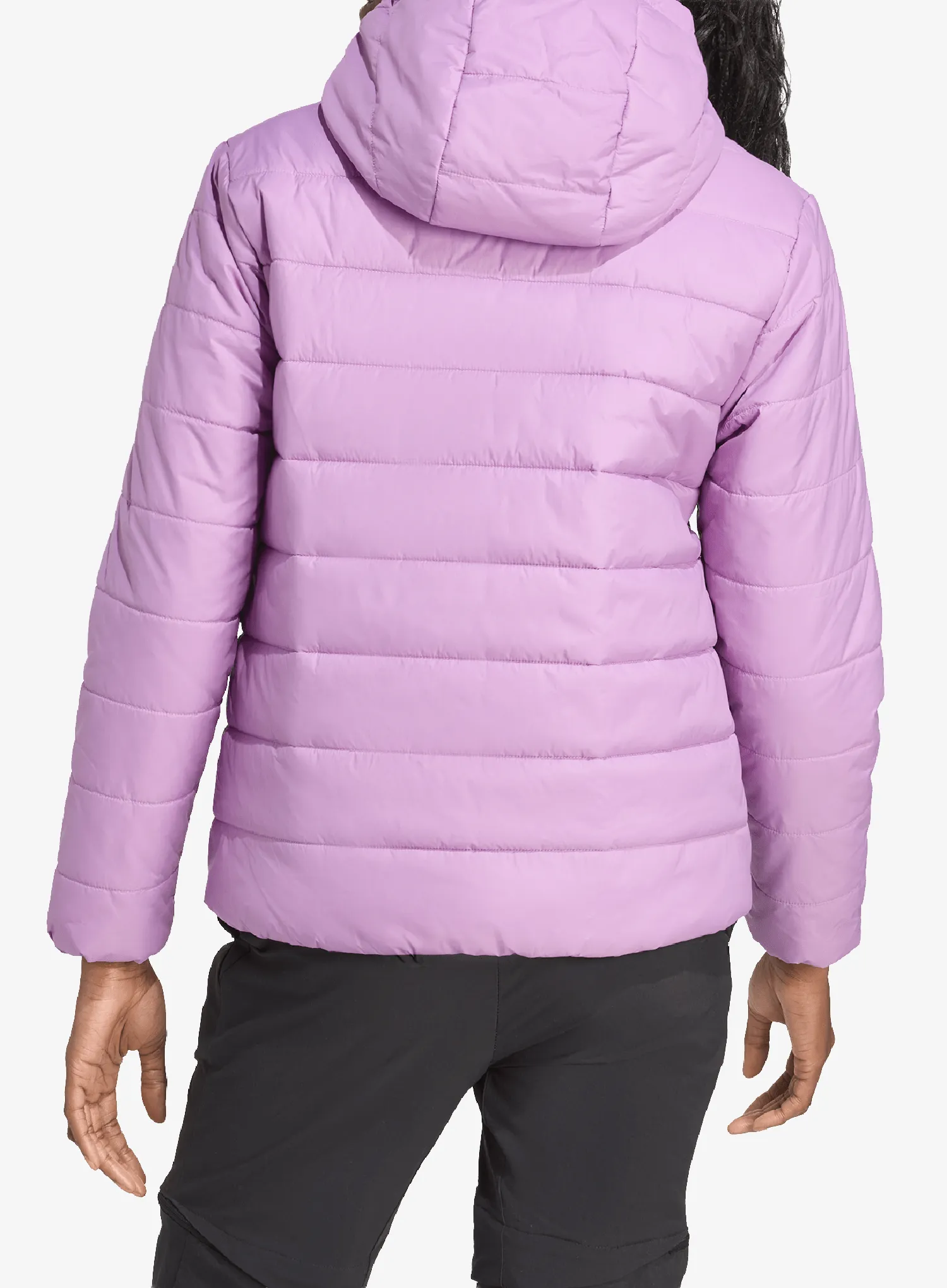 Ženska jakna adidas TERREX Multi Essentials CLIMAWARM Insulated Hooded Jacket - preloved purple