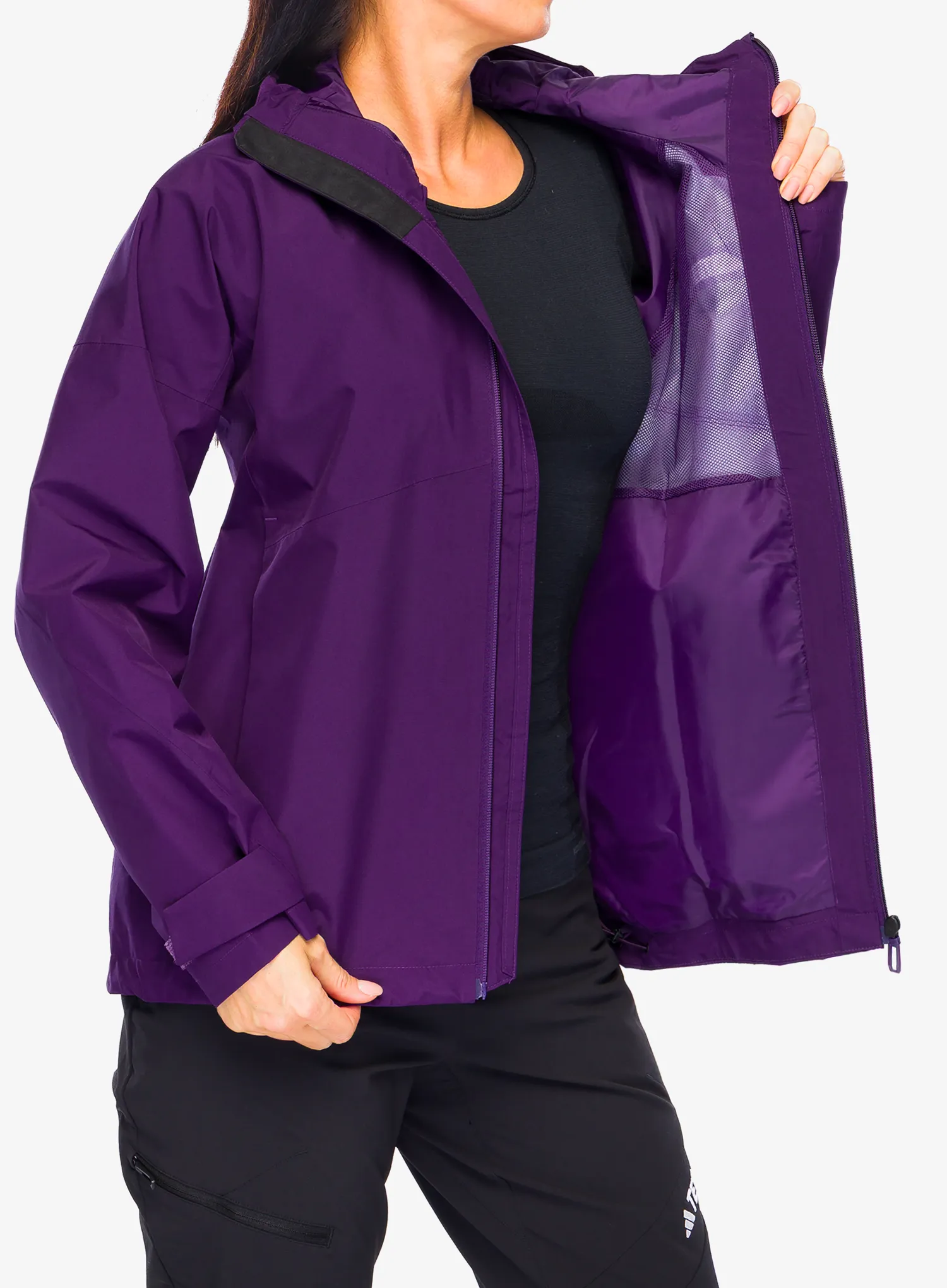 Ženska jakna adidas TERREX Xperior 2L GORE-TEX Performance Jacket - aurora plum