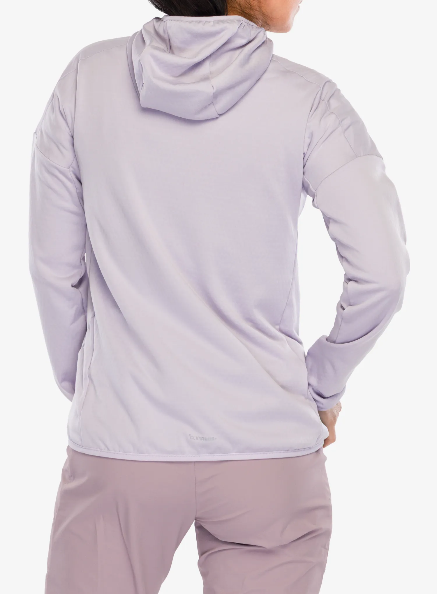 Ženska jakna adidas TERREX Xperior Wind Fleece Hood - silver dawn