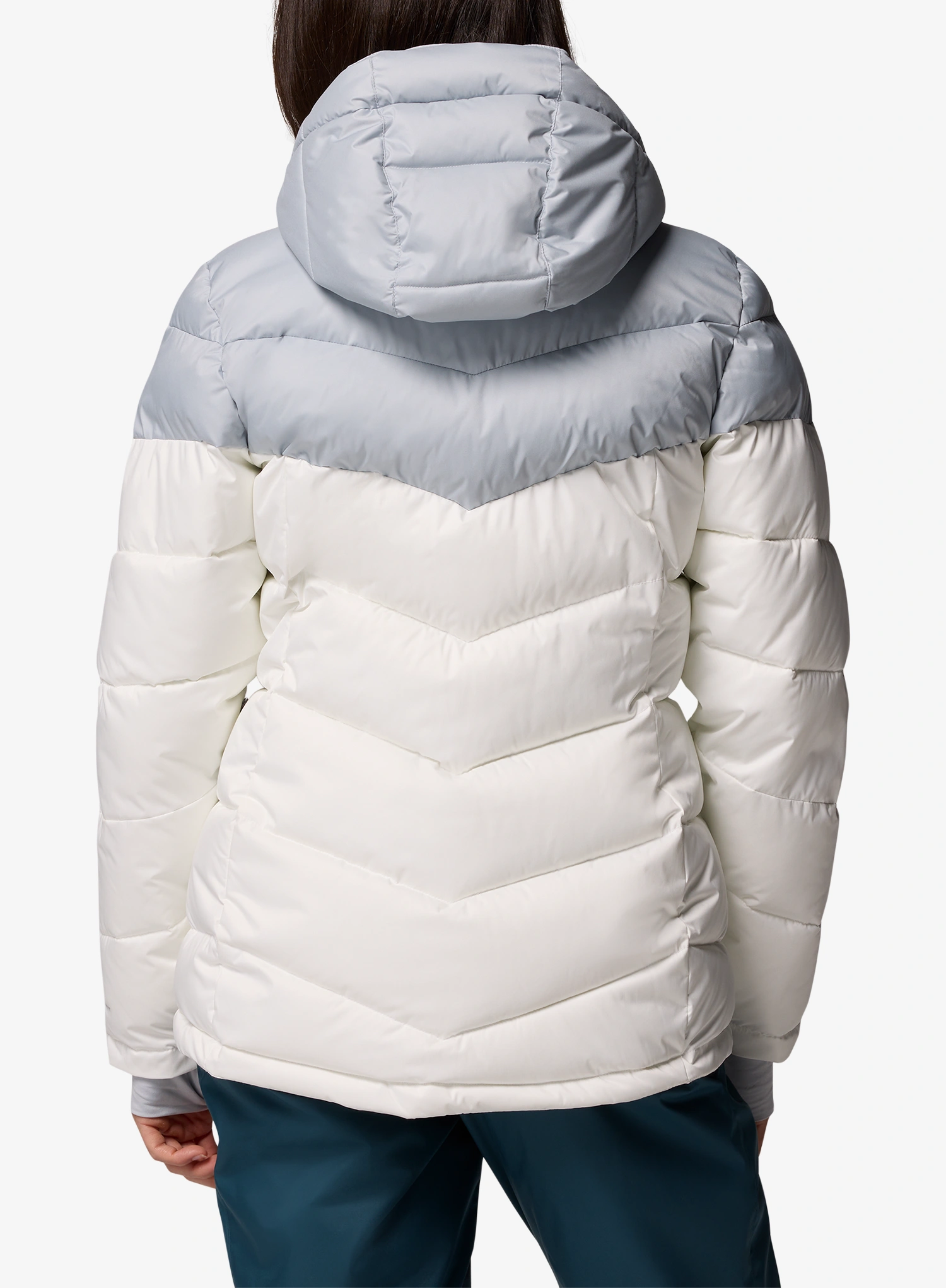 Ženska jakna Columbia Abbott Peak II Insulated Jacket - sea salt/cirrus grey