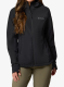 Ženska jakna Columbia Sweet As III Hooded Softshell - black