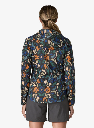 Ženska tekaška jakna Patagonia Houdini Jacket - kaleido/black