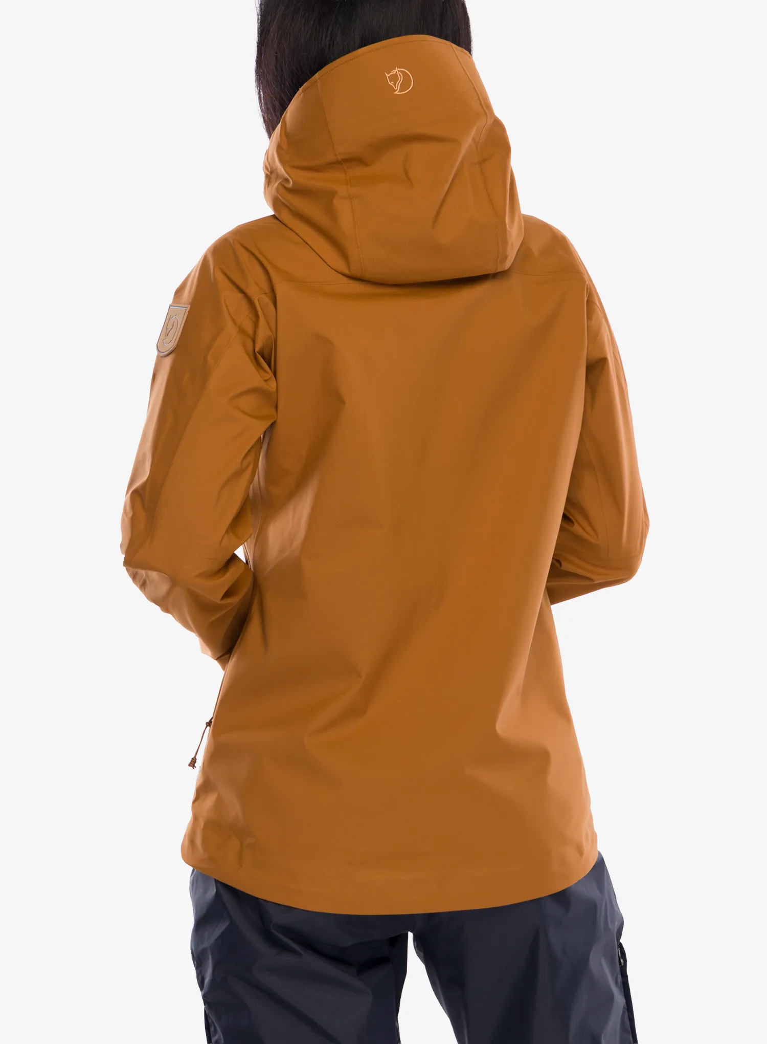 Ženska jakna Fjallraven Keb Eco-Shell Jacket - chestnut