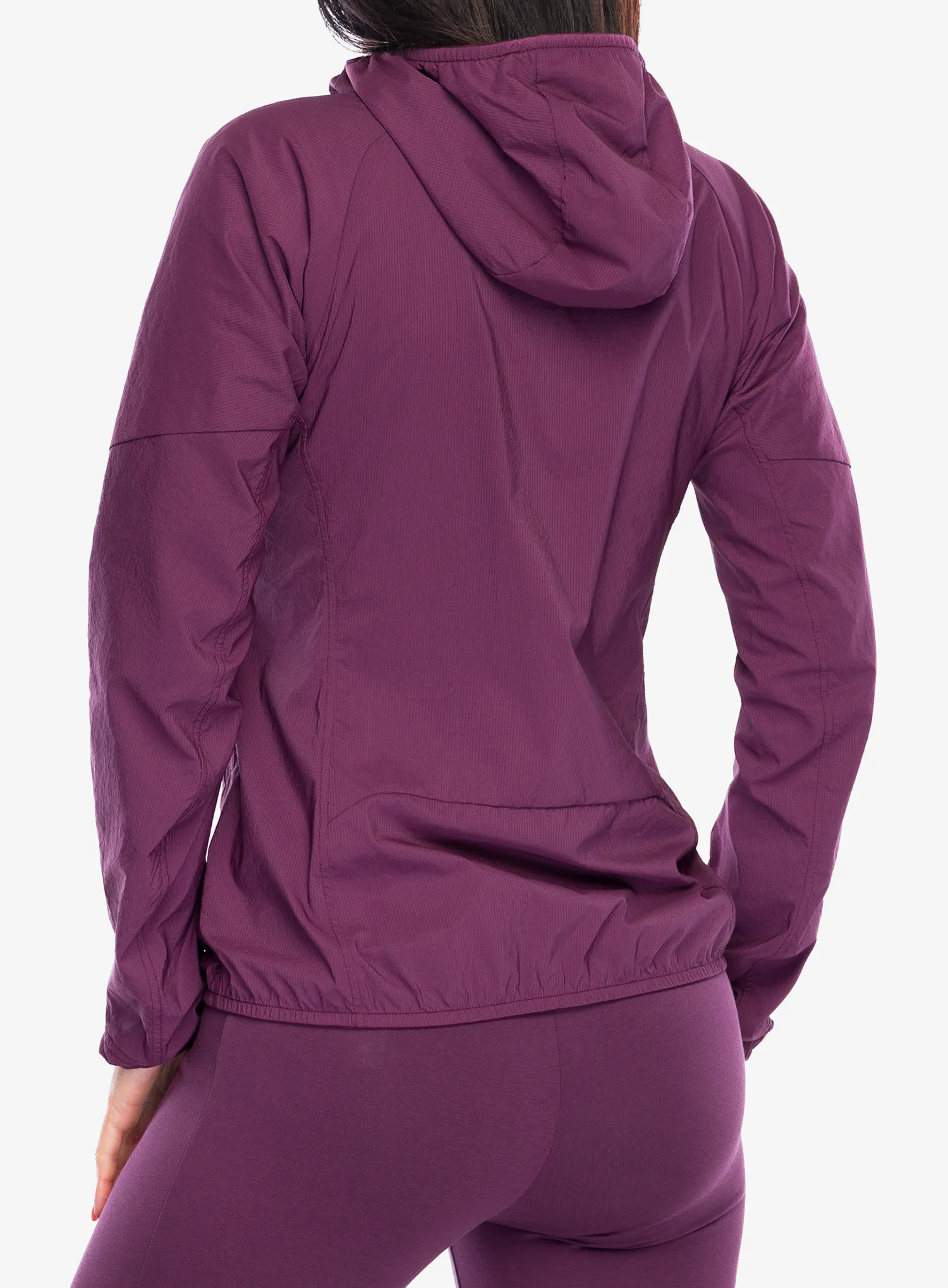 Ženska jakna Montura Rise Octa Hooded Jacket - wine red
