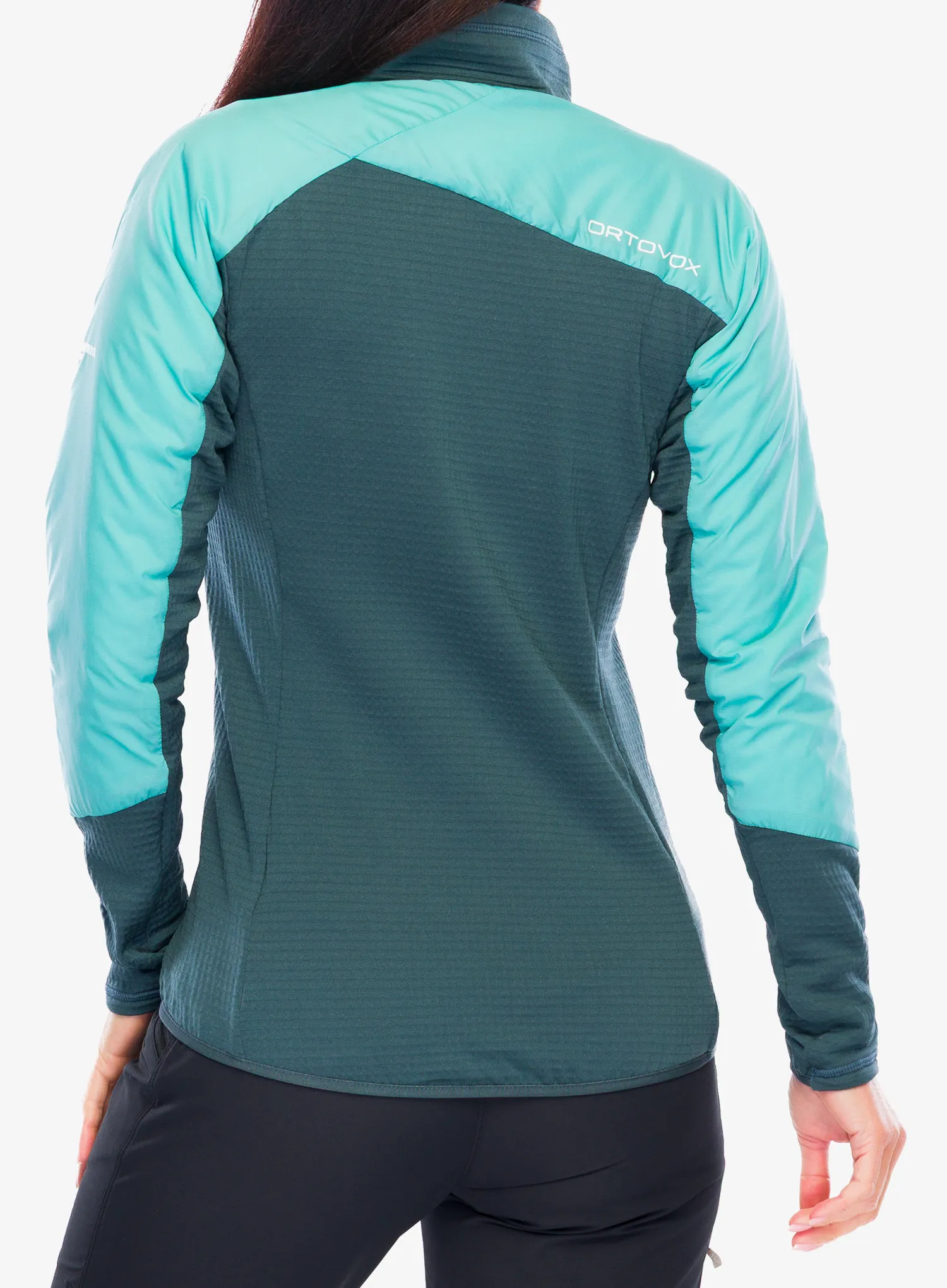 Ženska jakna Ortovox Westalpen Swisswool Hybrid Jacket - dark arctic grey