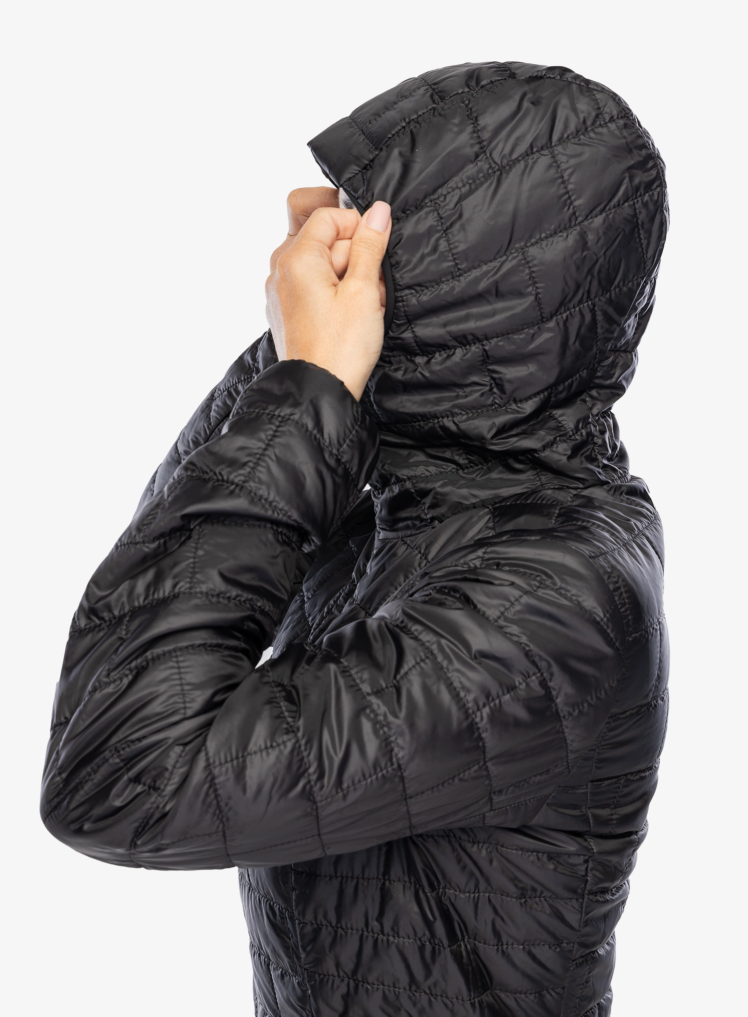 Ženska jakna Patagonia Nano Puff Hoody - black/black/black