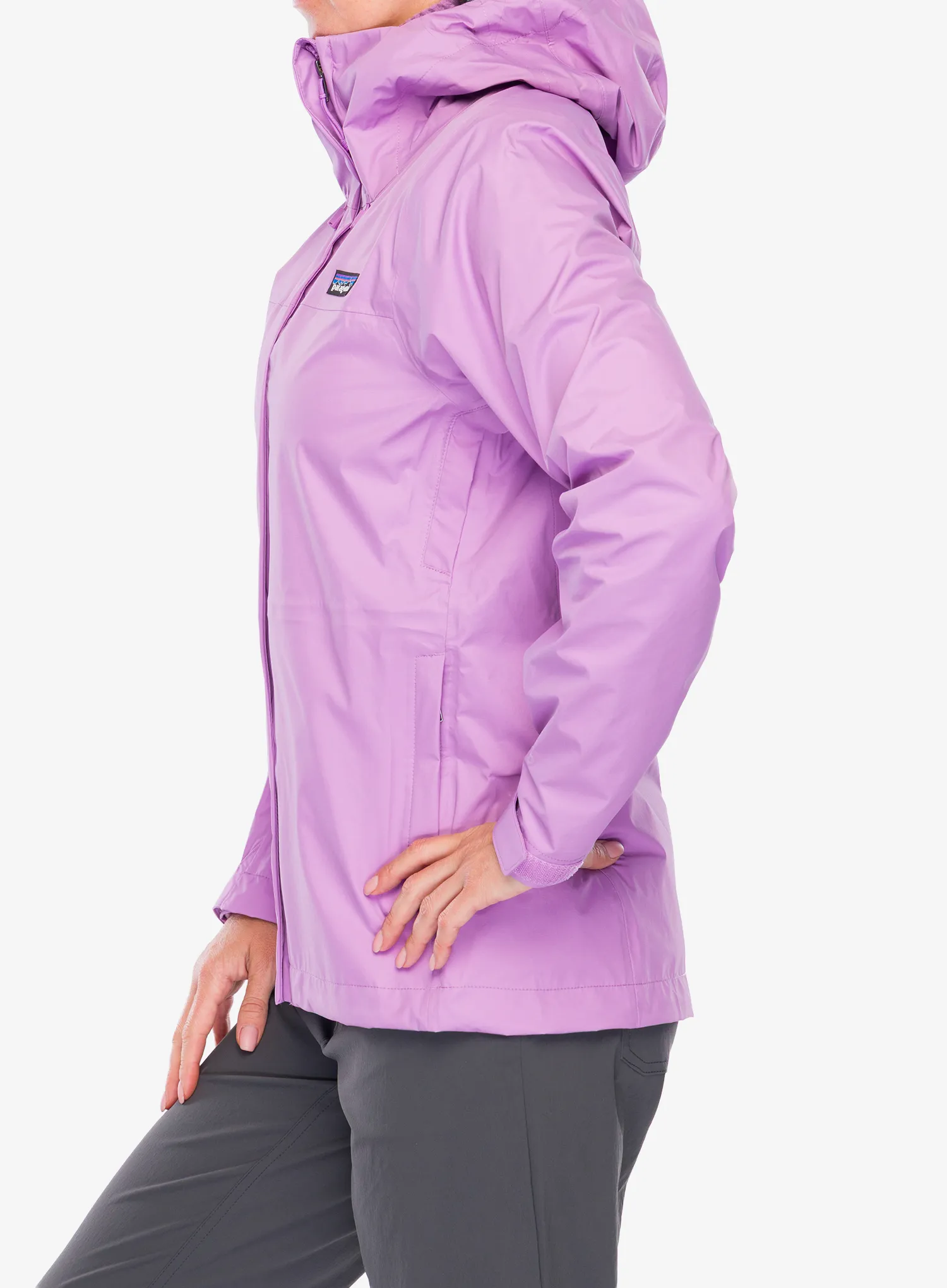 Ženska jakna Patagonia Torrentshell 3L Jacket - brisk purple