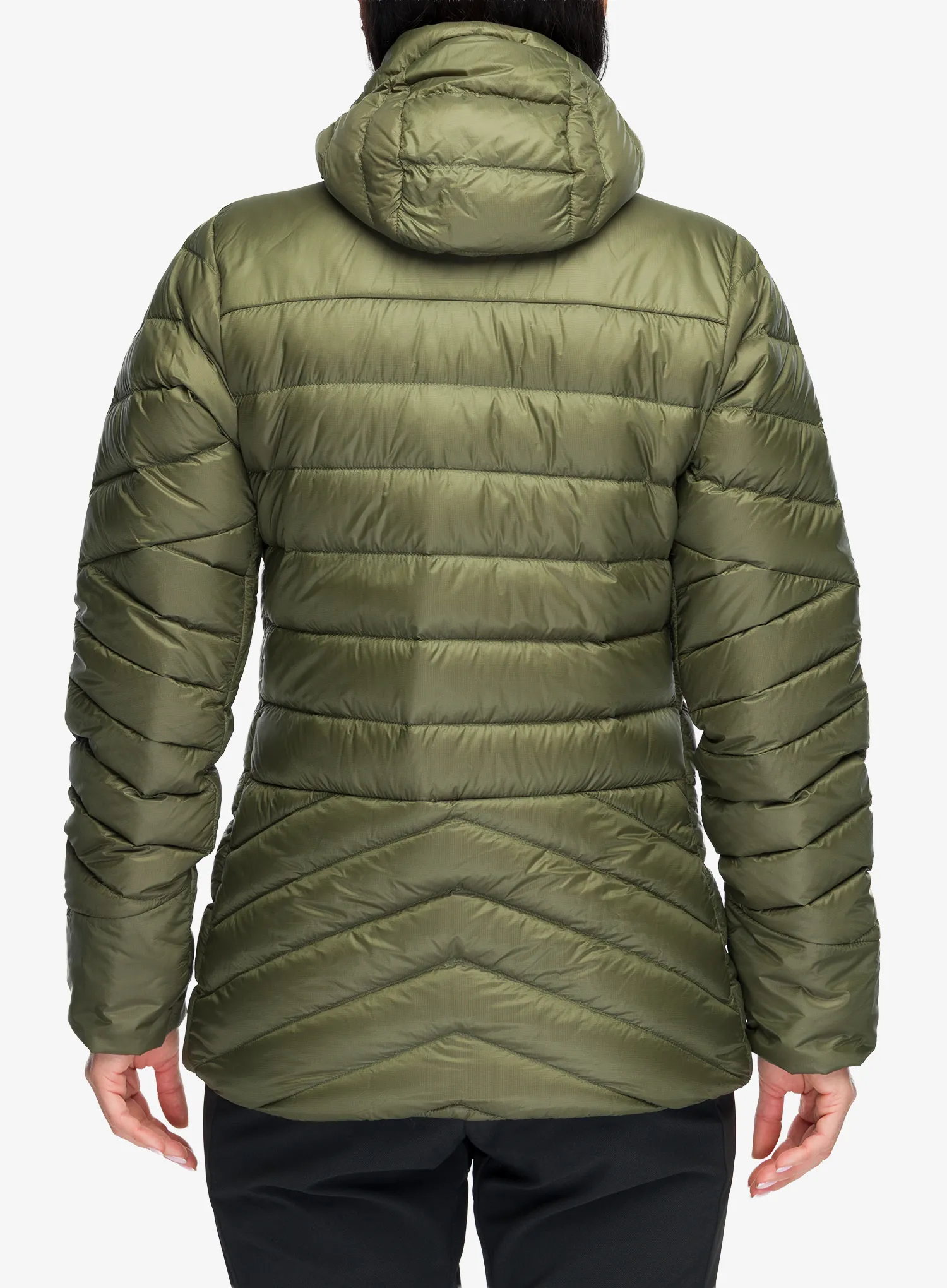 Ženska jakna Salewa Ortles Med 3 RDS Dwn Jacket - faded green