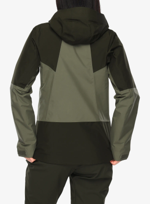 Ženska jakna Salewa Puez Gtx 2L Epe Jacket - dark olive