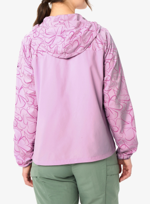 Ženska jakna Vaude Neyland Wind Jacket II - raspberry
