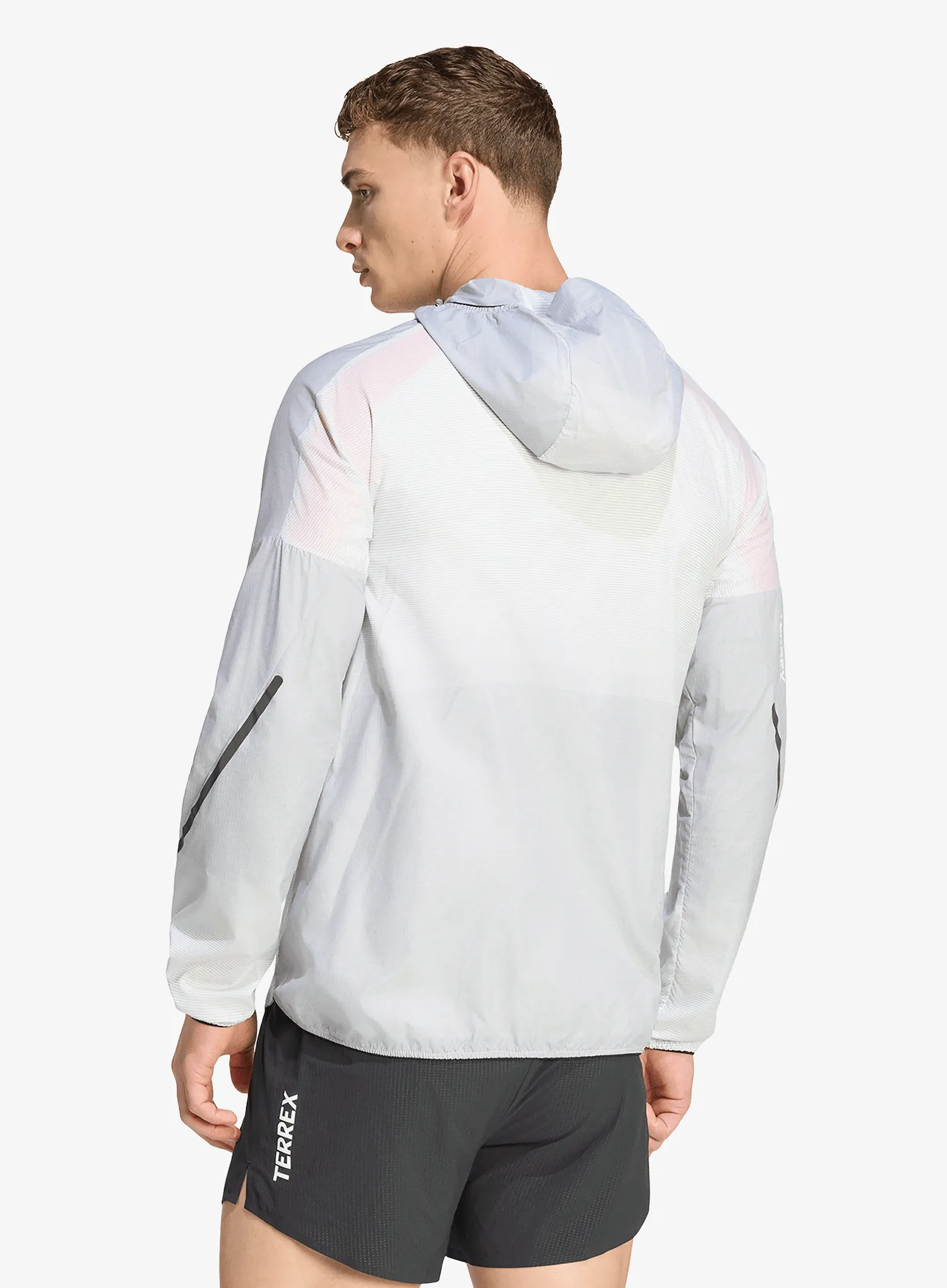 Jakna za tek adidas TERREX Xperior CLIMA365 Light Windweave Jacket - black/white