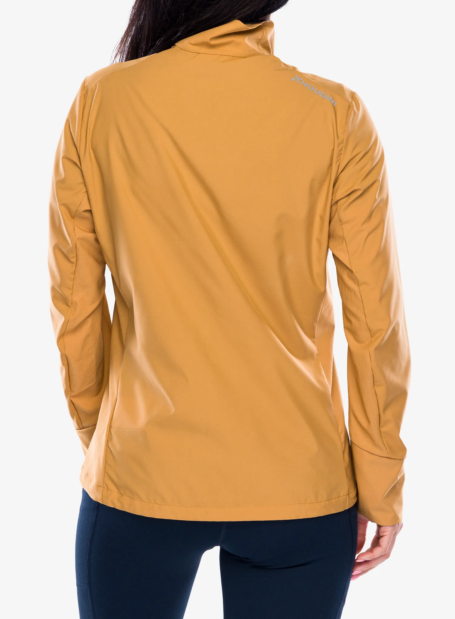 Ženska jakna za tek Houdini Pace Wind Jacket - sand dune