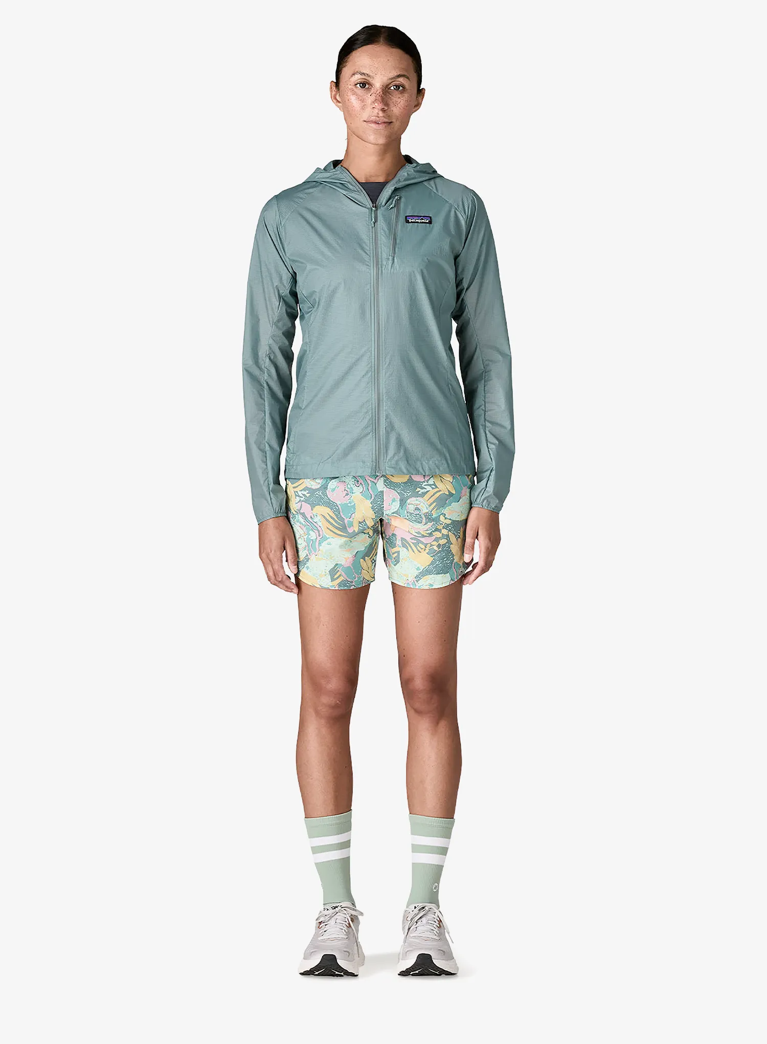 Ženska jakna za tek Patagonia Houdini Jacket - blue sage
