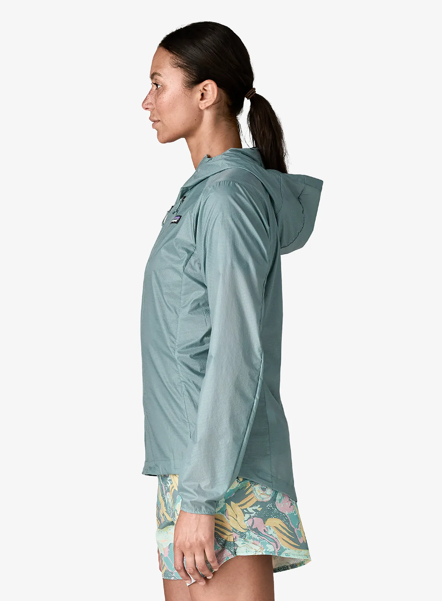 Ženska jakna za tek Patagonia Houdini Jacket - blue sage