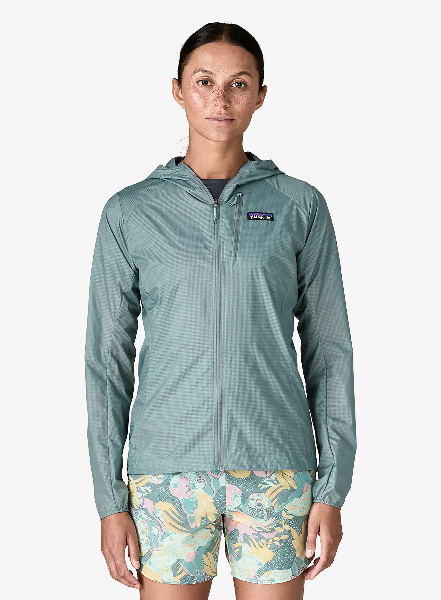 Ženska jakna za tek Patagonia Houdini Jacket - blue sage