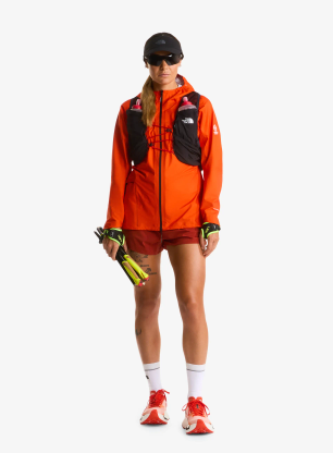 Ženska jakna za tek The North Face Summit Superior FL Jacket - lava red