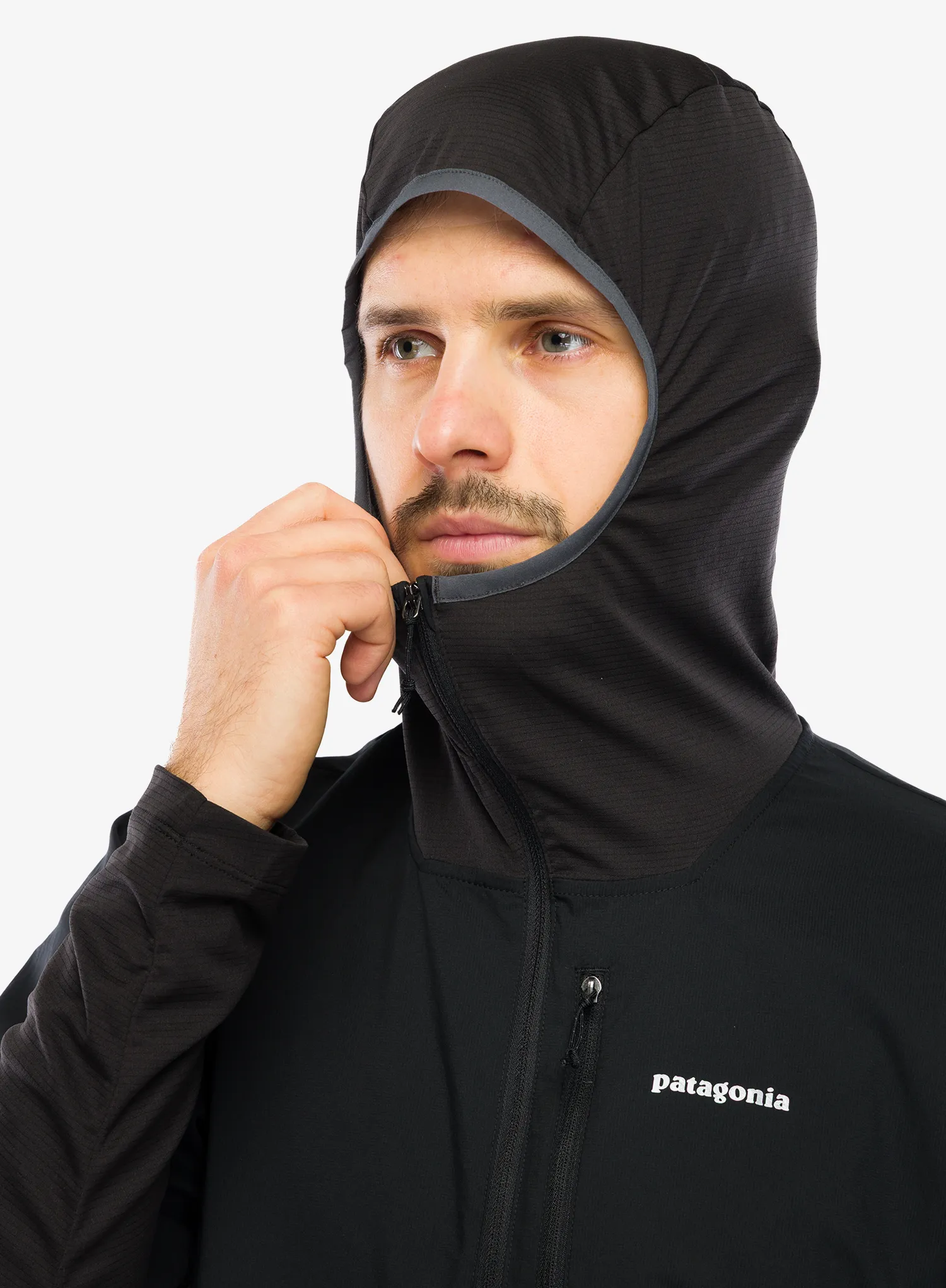 Jakna za tek Patagonia Airshed Pro Pullover - black