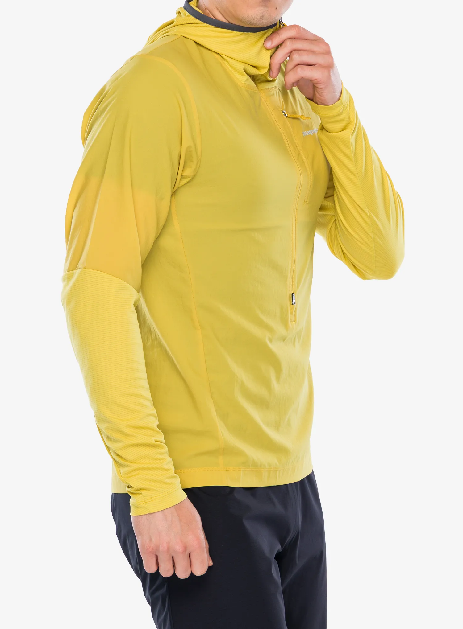Jakna za tek Patagonia Airshed Pro Pullover - bundle green